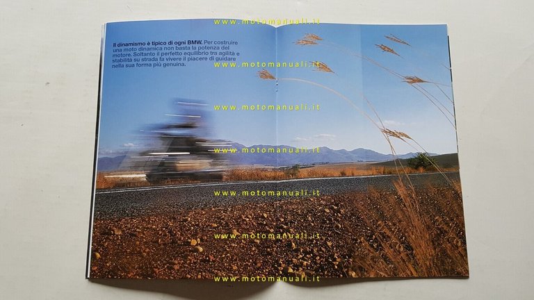 BMW produzione modelli 1998 depliant italiano originale