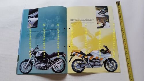 BMW produzione modelli 2000 depliant moto originale ITALIANO brochure