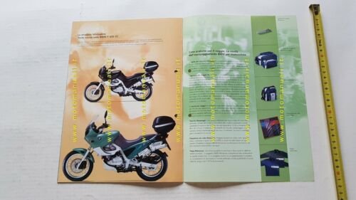 BMW produzione modelli 2000 depliant moto originale ITALIANO brochure