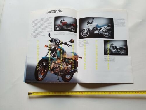 BMW produzione modelli Base 1994 depliant originale Italiano moto