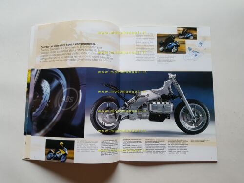 BMW produzione modelli serie K 1998 depliant italiano originale