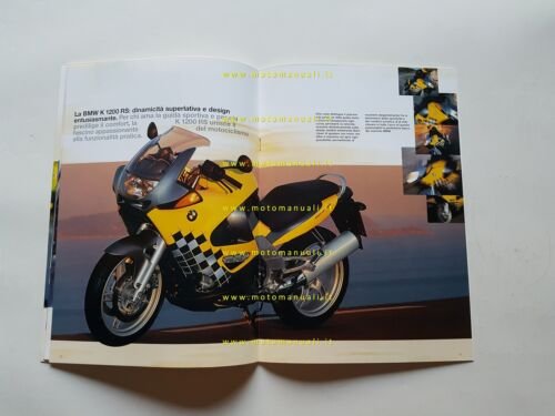 BMW produzione modelli serie K 1998 depliant italiano originale