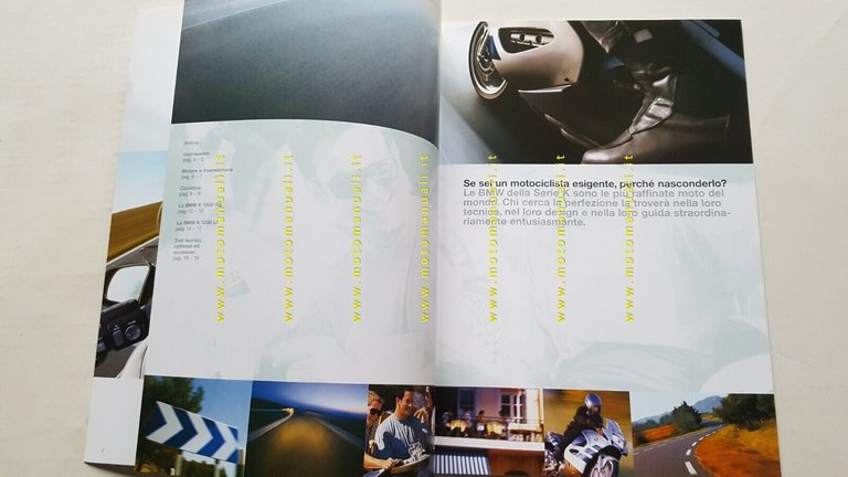 BMW produzione modelli serie K 1999 depliant italiano originale