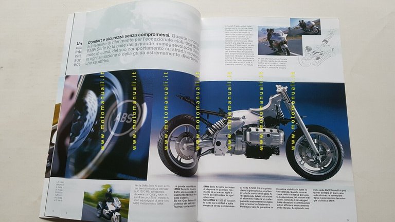 BMW produzione modelli serie K 1999 depliant italiano originale