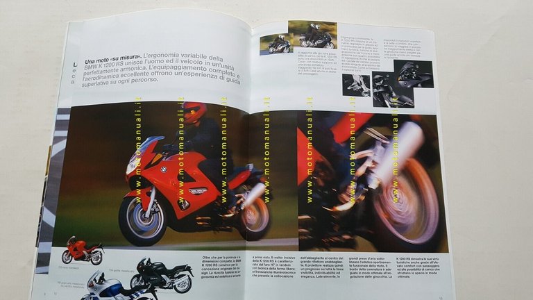 BMW produzione modelli serie K 1999 depliant italiano originale