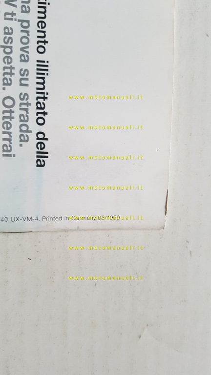 BMW produzione modelli serie K 1999 depliant italiano originale