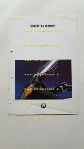 BMW produzione modelli Turismo 1994 depliant Italiano originale moto brochure