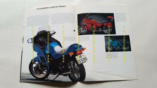 BMW produzione modelli Turismo 1994 depliant Italiano originale moto brochure