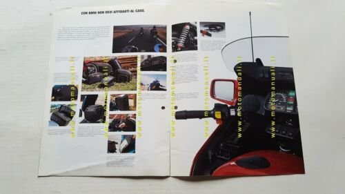 BMW produzione modelli Turismo 1994 depliant Italiano originale moto brochure