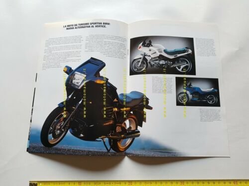 BMW produzione modelli Turismo Sportivi 1994 depliant originale Italiano moto
