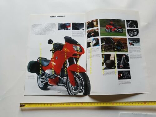 BMW produzione modelli Turismo Sportivi 1994 depliant originale Italiano moto