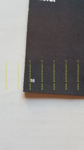 BMW produzione moto modelli 1985 depliant originale ITALIANO brochure
