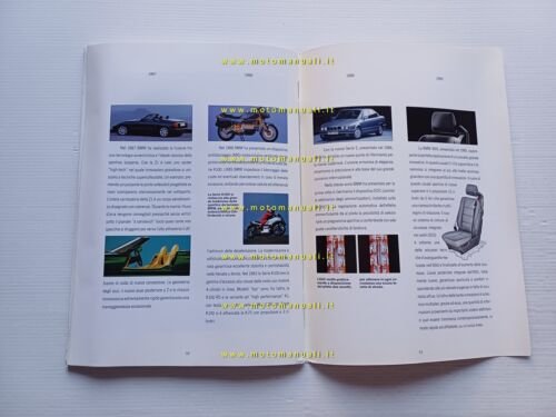 BMW Progresso per tradizione 1990 - 850i opuscolo storia auto …