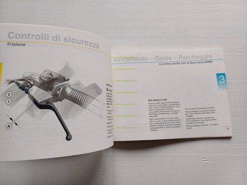 BMW R 1100 RS 1992-93 manuale uso manutenzione + garanzia …