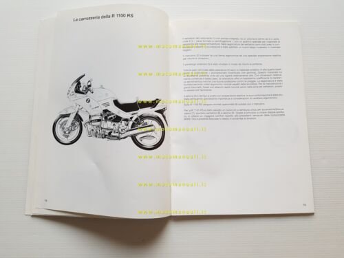 BMW R 1100 RS 1993 dettagli tecnici opuscolo personale interno …