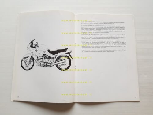 BMW R 1100 RS 1993 dettagli tecnici opuscolo personale interno …