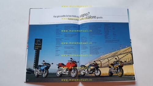 BMW R 1100 S 2002 depliant italiano originale