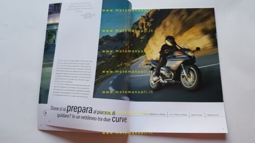 BMW R 1100 S 2002 depliant italiano originale