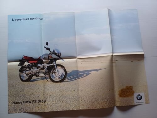 BMW R 1150 GS depliant poster originale ITALIANO