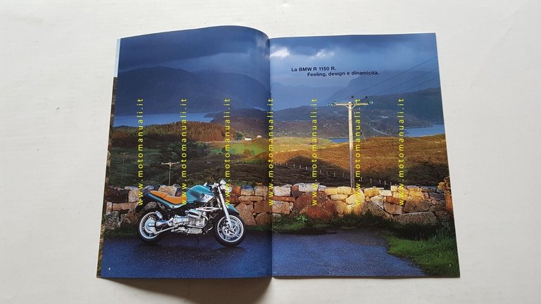 BMW R 1150 R 2000 depliant ITALIANO originale