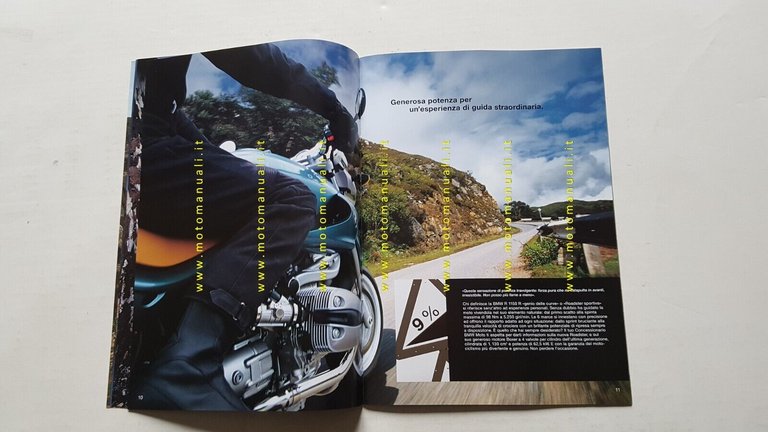 BMW R 1150 R 2000 depliant ITALIANO originale