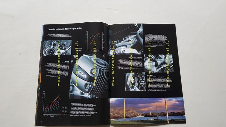 BMW R 1150 R 2000 depliant ITALIANO originale