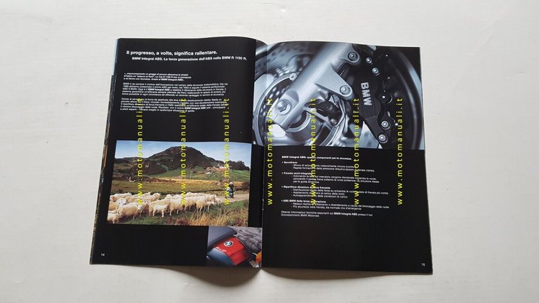 BMW R 1150 R 2000 depliant ITALIANO originale