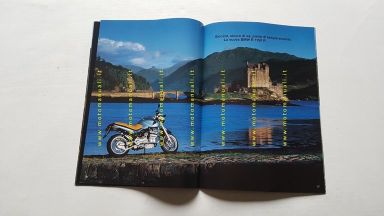 BMW R 1150 R 2000 depliant ITALIANO originale