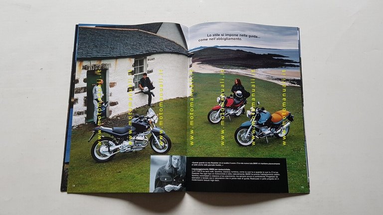 BMW R 1150 R 2000 depliant ITALIANO originale