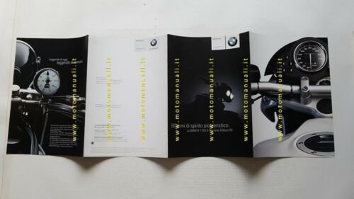 BMW R 1150 R Rockster Edition 80 2003 depliant ITALIANO …