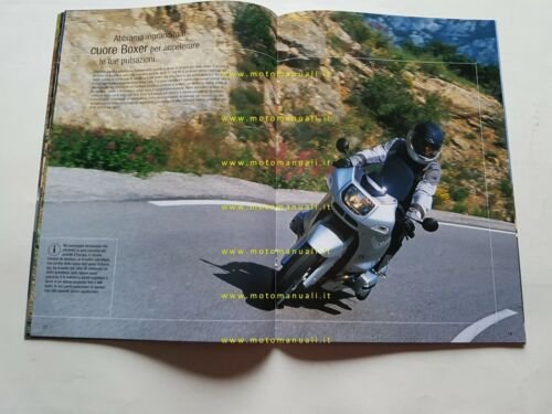 BMW R 1150 RS 2001 depliant moto italiano originale