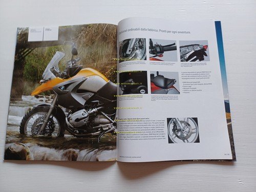 BMW R 1200 GS 2004 depliant italiano originale