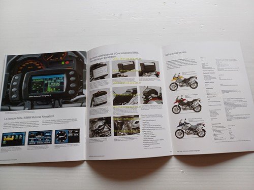 BMW R 1200 GS 2004 depliant italiano originale