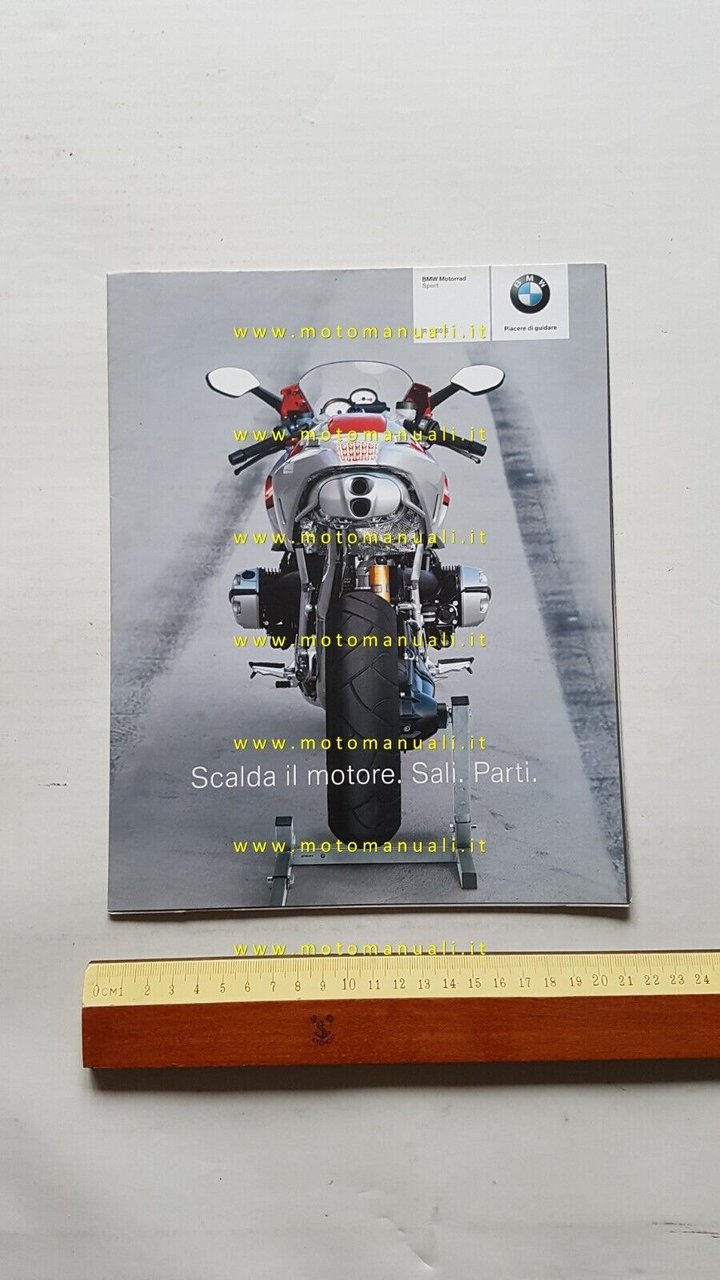 BMW R 1200 S 2005 depliant poster italiano originale