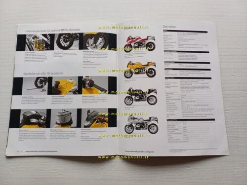 BMW R 1200 S 2006 depliant italiano originale