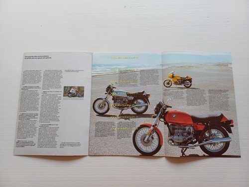BMW R 45 - R 65 1978 depliant ITALIANO originale