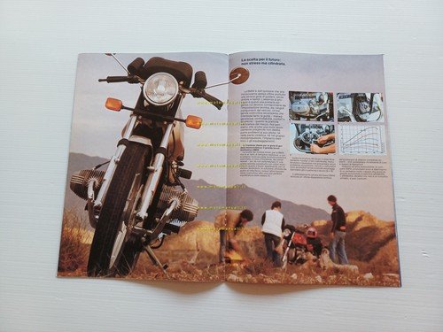 BMW R 45 - R 65 1978 depliant ITALIANO originale