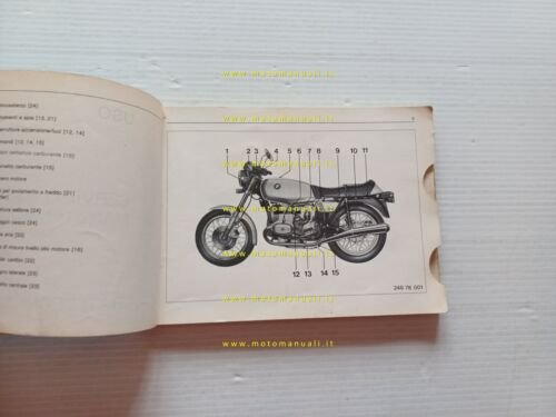 BMW R 45 - R 65 1978 manuale uso manutenzione …