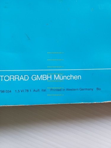 BMW R 45 - R 65 1978 manuale uso manutenzione …