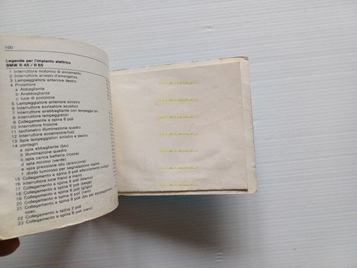 BMW R 45 - R 65 1978 manuale uso manutenzione …
