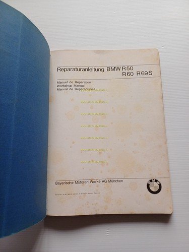 BMW R 50 - R 60 - R 69 S …