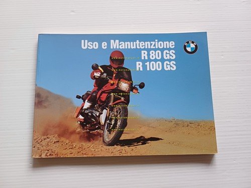 BMW R 80 GS - R 100 GS 1993-94 manuale …