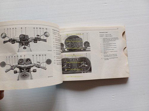 BMW R 80 G/S - R 80 ST 1983 manuale …