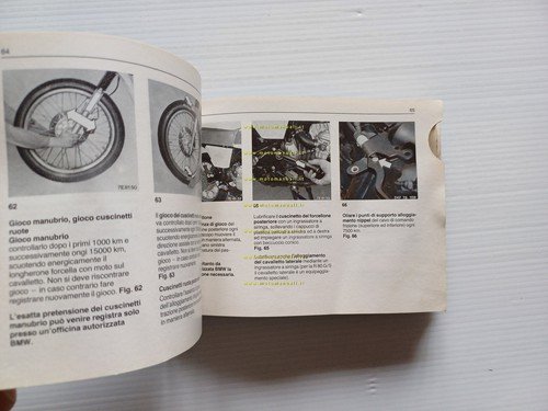 BMW R 80 G/S - R 80 ST 1983 manuale …