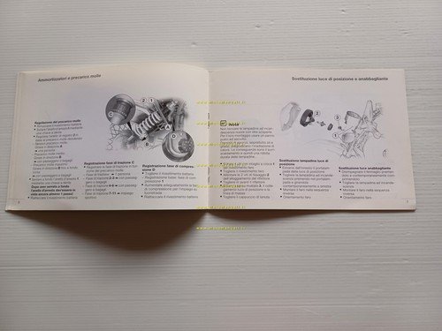 BMW R 80 GS BASIC 1996 opuscolo Supplemento italiano originale …
