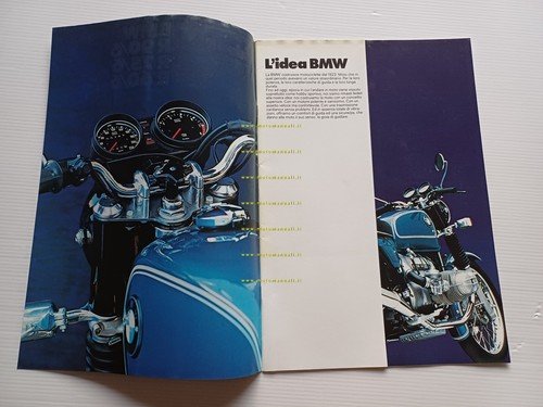 BMW R 90.6 - 75.6 - 60.6 1974 depliant moto …