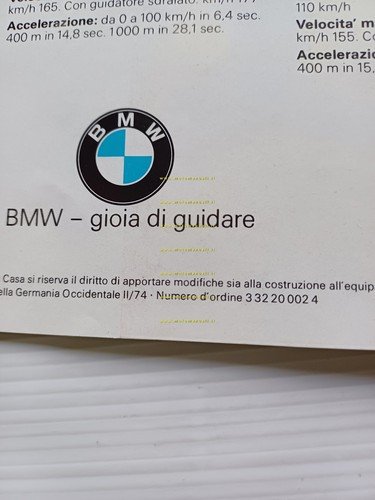 BMW R 90.6 - 75.6 - 60.6 1974 depliant moto …