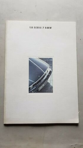 BMW serie 7 1992 depliant italiano auto originale genuine car …