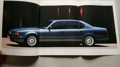 BMW serie 7 1992 depliant italiano auto originale genuine car …