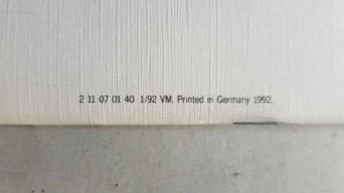 BMW serie 7 1992 depliant italiano auto originale genuine car …